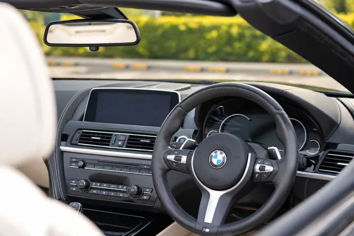 Dashboard and steering wheel
