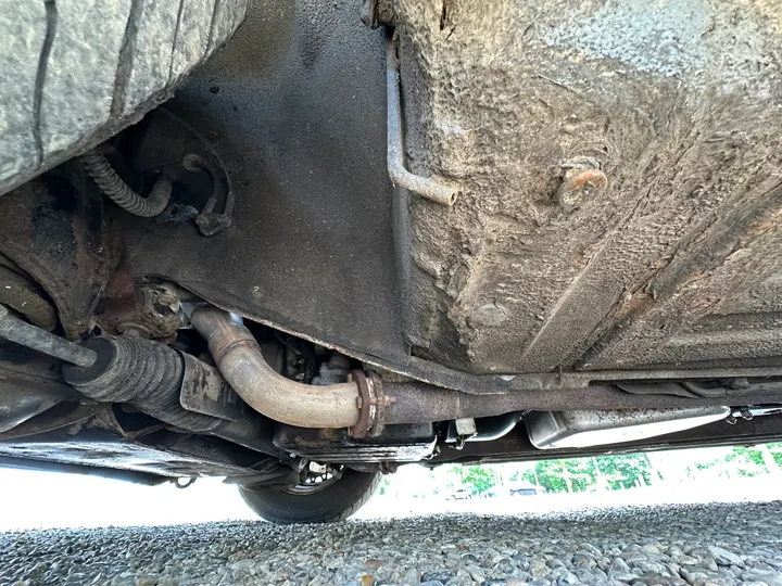Underside: floorpan
