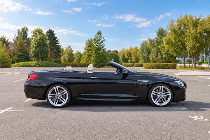 Driver side profile, roof down