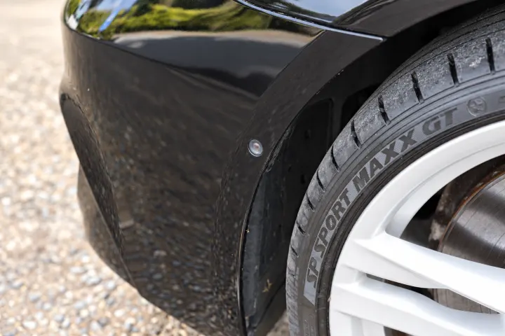 Front wing camera and tyre detail